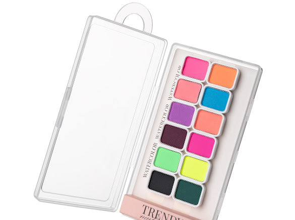 TrendyNails - NEON Watercolour palette