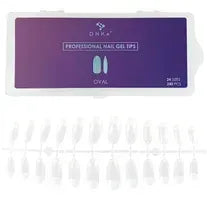 DNKa' Professional Nail Gel Tips Almond, 240pcs