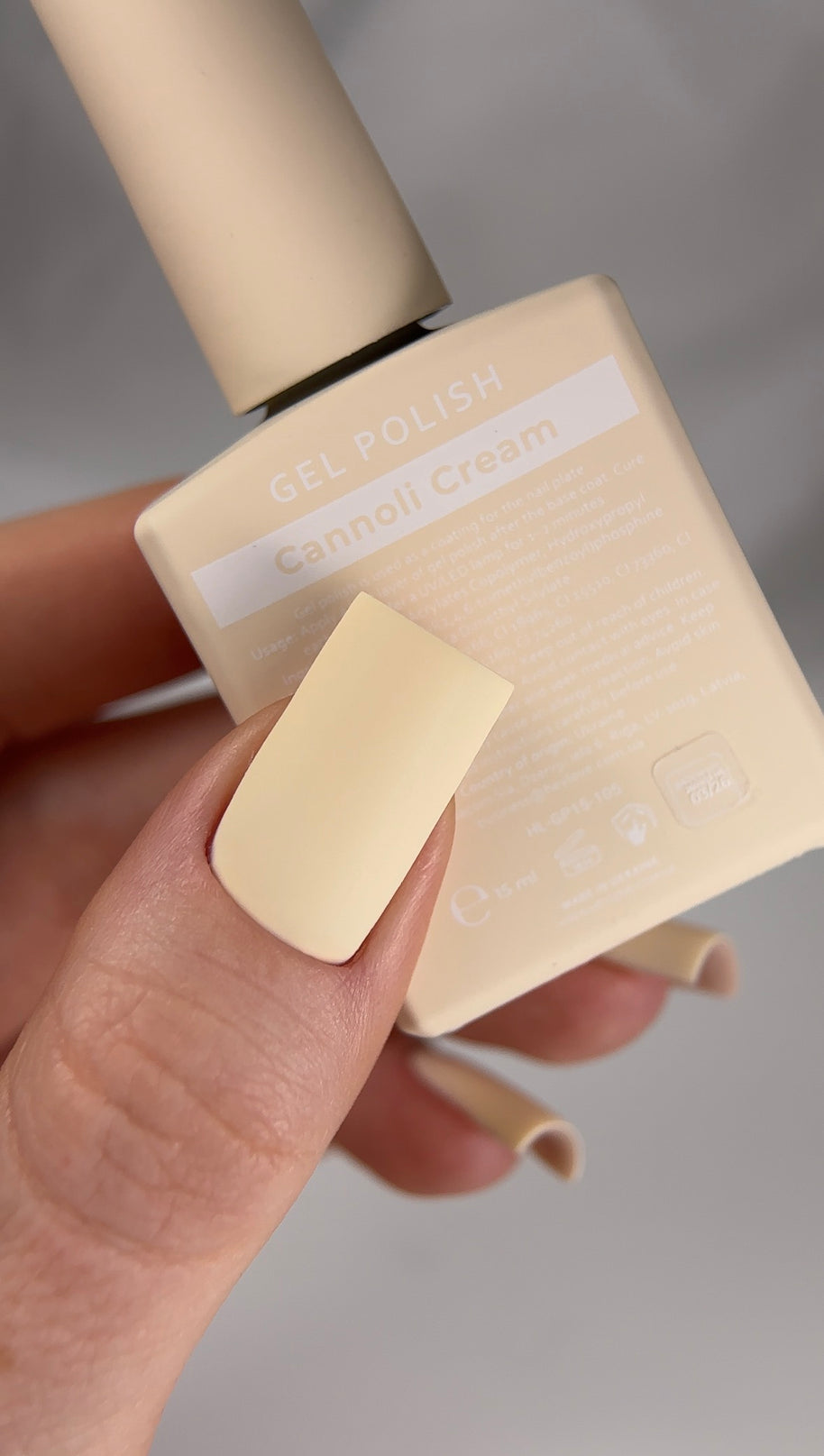 NYHED HeyLove Gel Polish - CANNOLI CREAM