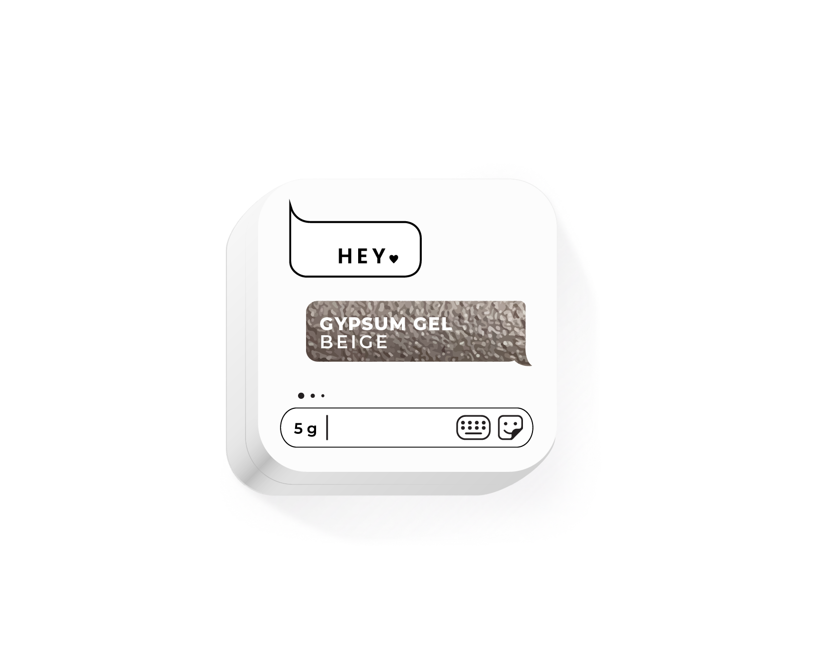 HeyLove Gypsum Gel - Beige