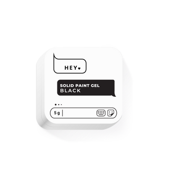 HeyLove Solid Paint Gel - Black