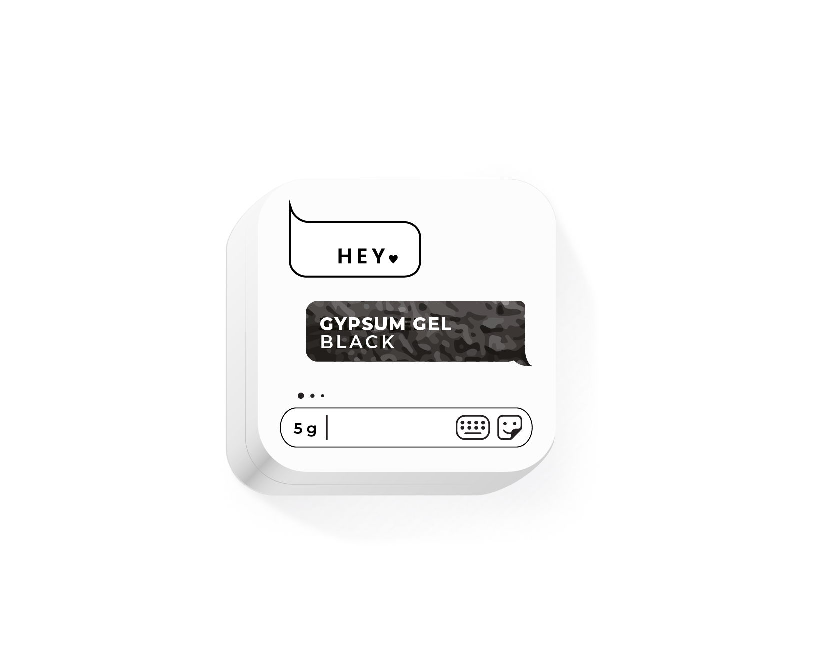 HeyLove Gypsum Gel - Black