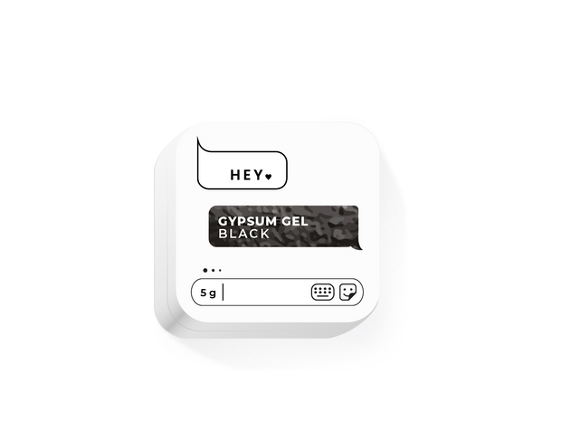 HeyLove Gypsum Gel - Black