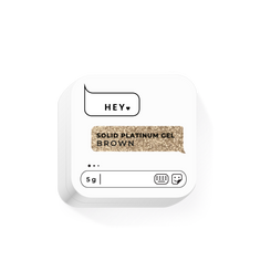 HeyLove Solid Platinum Gel - Brown
