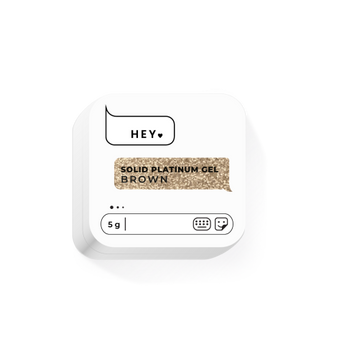HeyLove Solid Platinum Gel - Brown