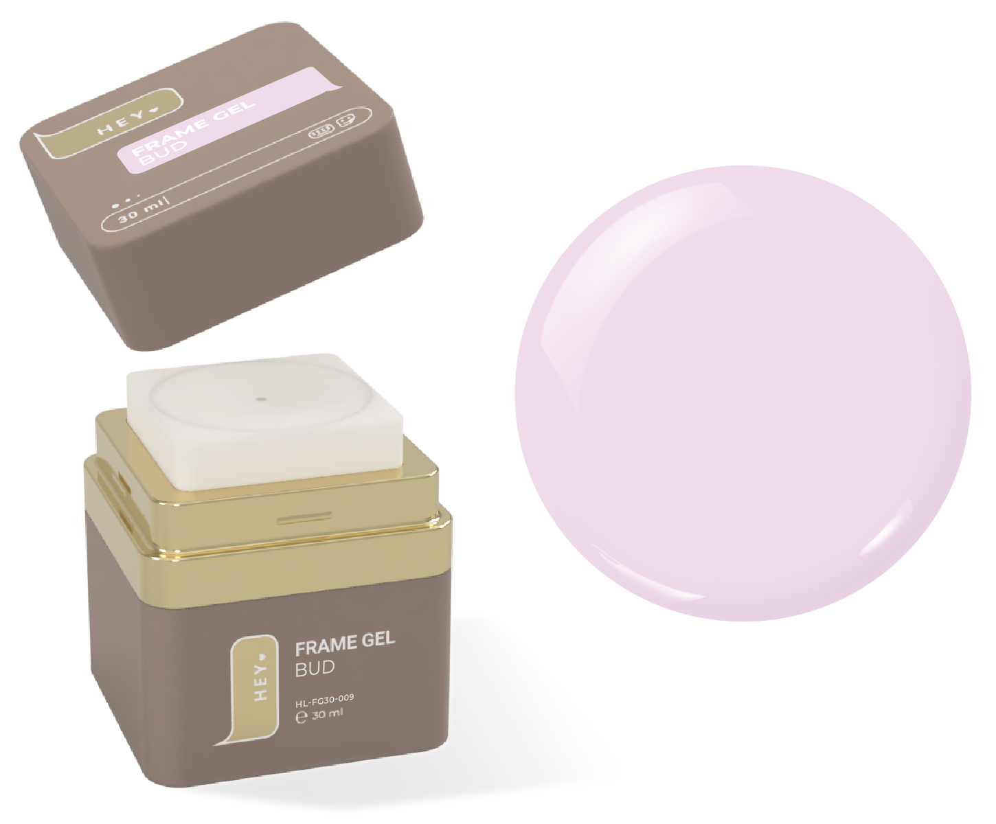 HeyLove Frame Gel - Bud, Builder Gel