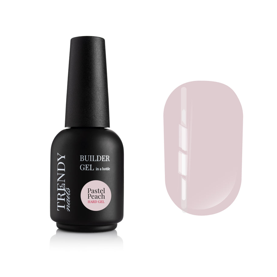 TrendyNails - Builder/Hard gel "Pastel Peach" 15 ml