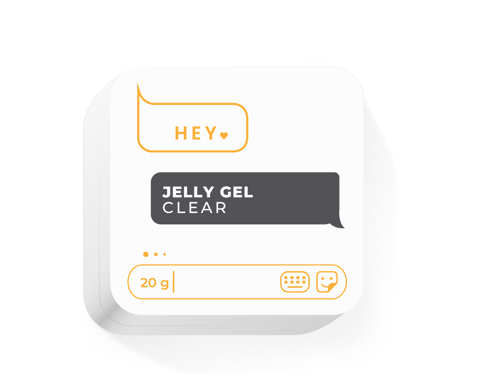 HeyLove Jelly Gel - Clear, Builder Gel