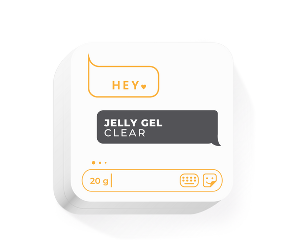 HeyLove Jelly Gel - Clear, Builder Gel