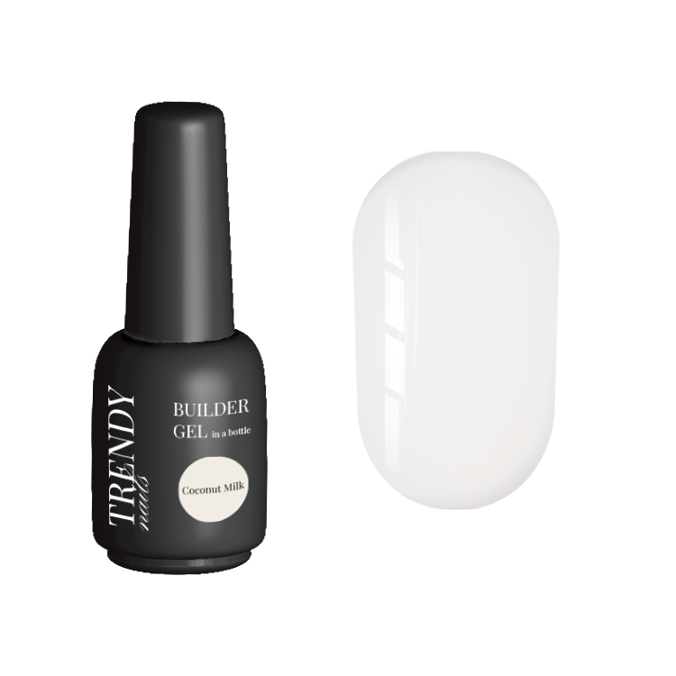 TrendyNails - Builder Gel in a bottle Coconut Milk, 10 ml