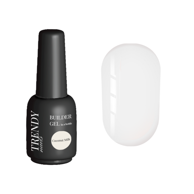 TrendyNails - Builder Gel in a bottle Coconut Milk, 15 ml