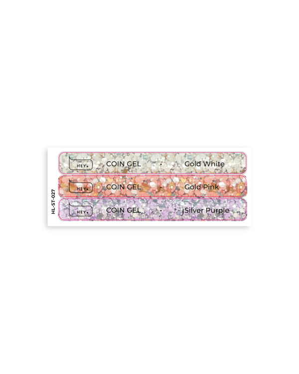 HeyLove Tips stickers - Coin Gel