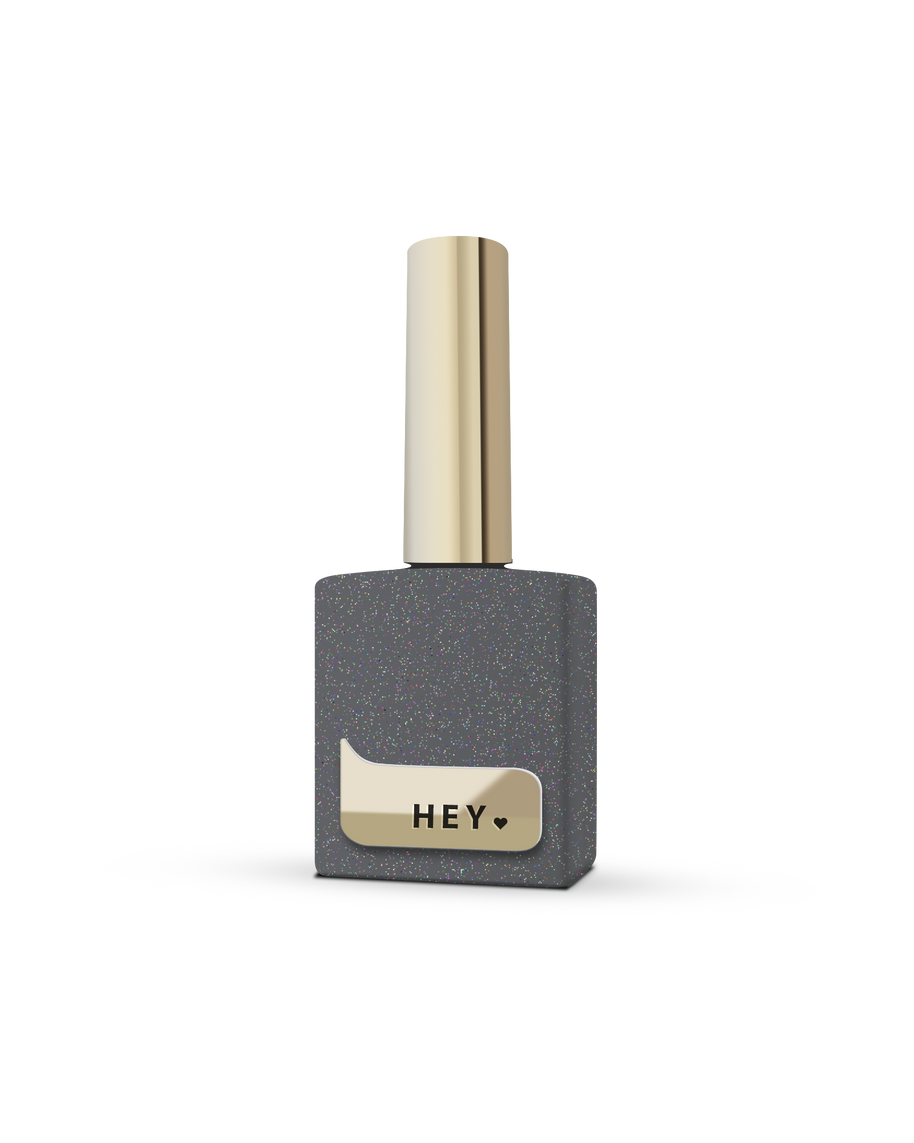 HeyLove Top Coat - Coin Silver & Gold Mat