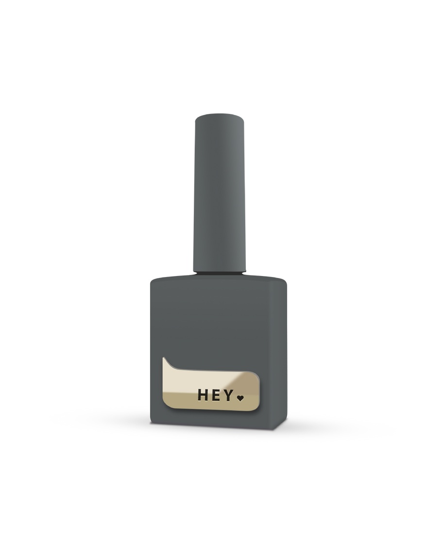 HeyLove Gel Polish - Cool Gray, 15 ml