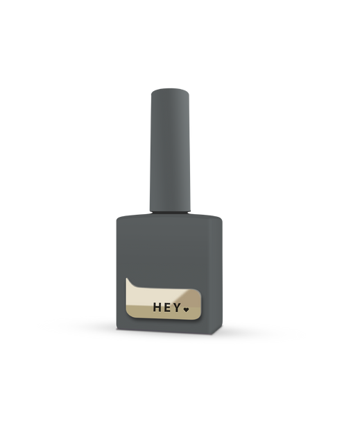 HeyLove Gel Polish - Cool Gray, 15 ml