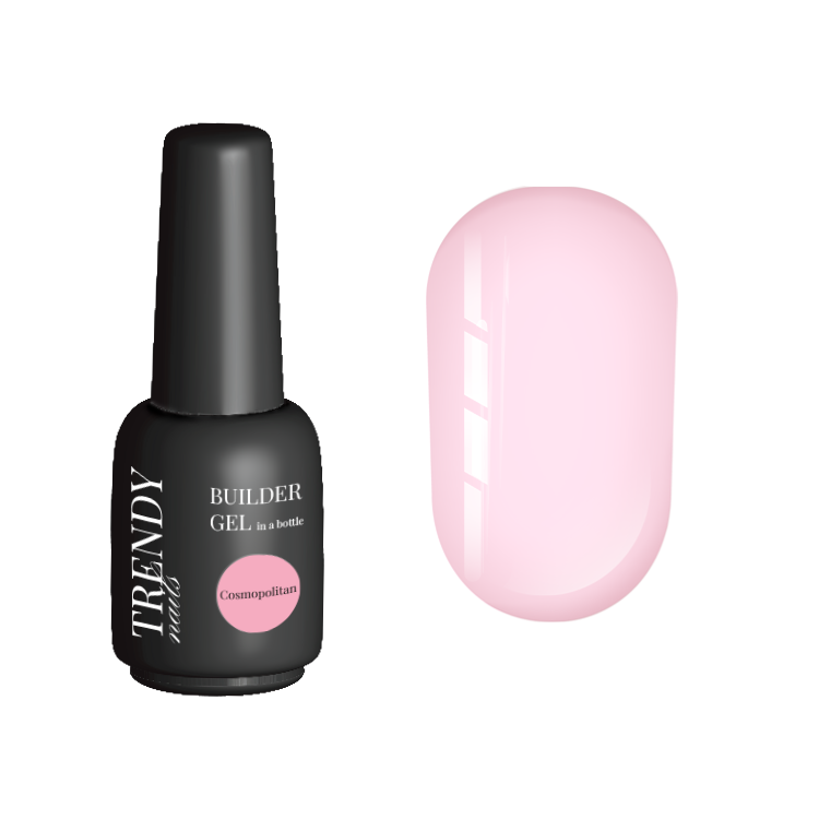 TrendyNails - Builder Gel in a bottle Cosmopolitan, 15 ml