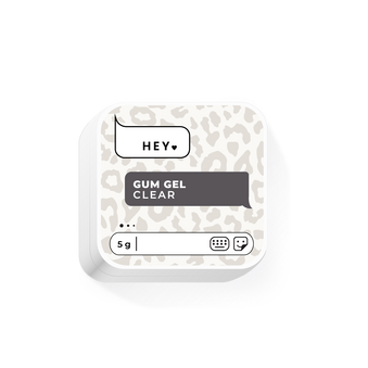 HeyLove Gum Gel - Clear, 3D Gel