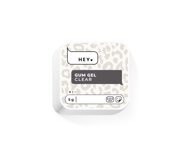 HeyLove Gum Gel - Clear, 3D Gel