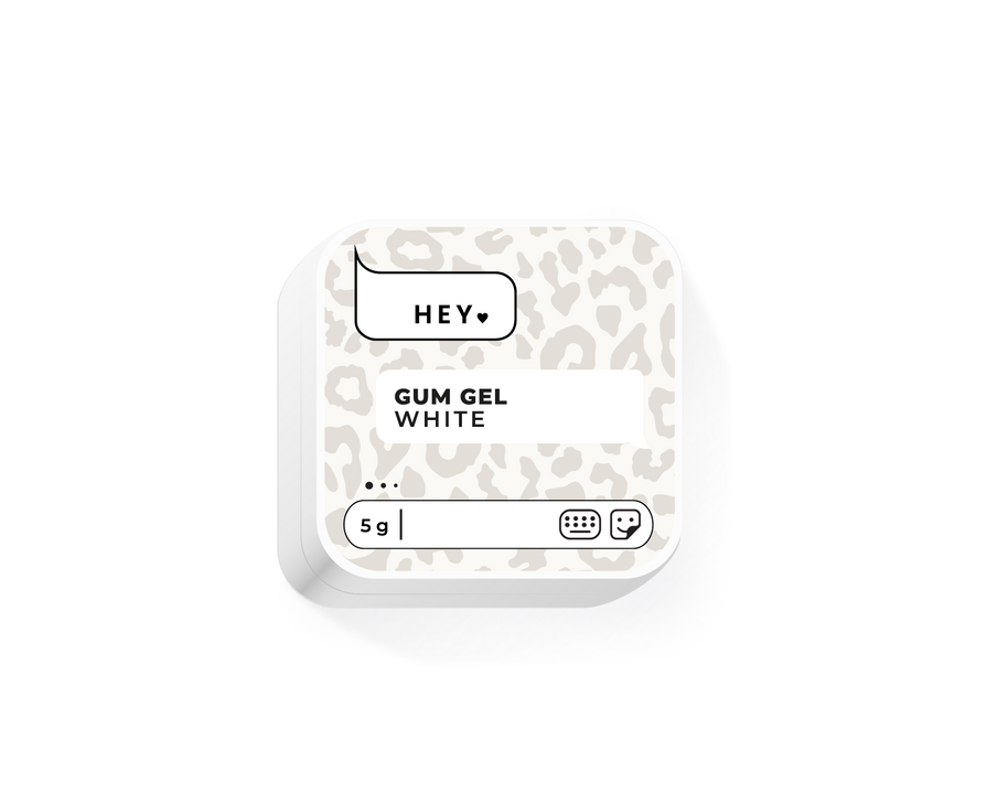 HeyLove Gum Gel - White, 3D Gel