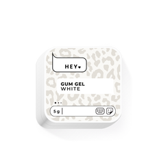 HeyLove Gum Gel - White, 3D Gel