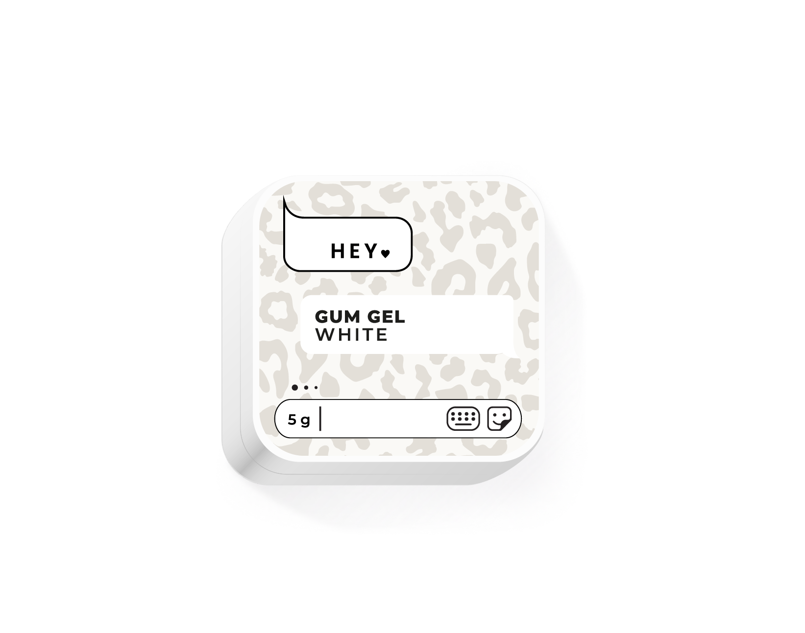 HeyLove Gum Gel - White, 3D Gel