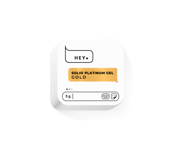 HeyLove Solid Platinum Gel - Gold
