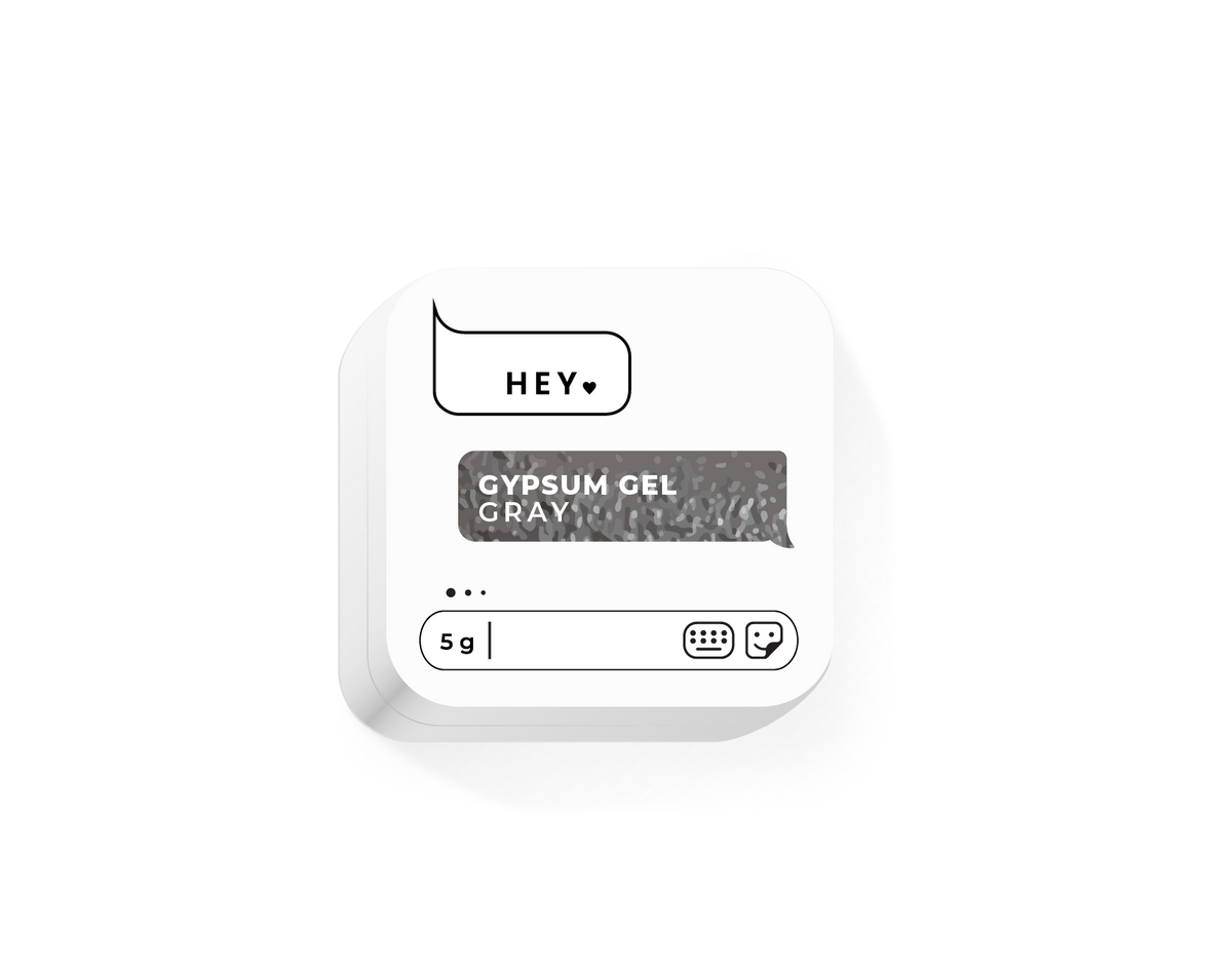 HeyLove Gypsum Gel - Gray