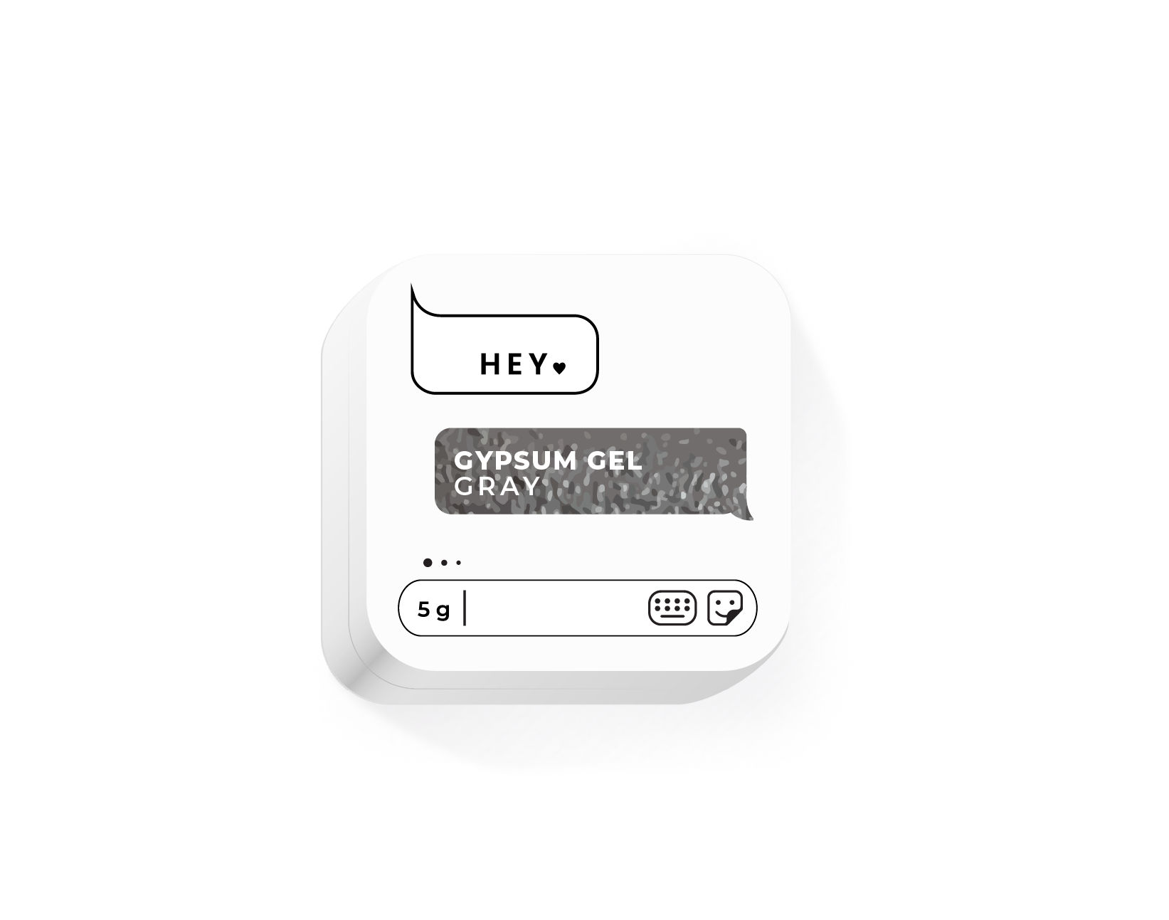 HeyLove Gypsum Gel - Gray