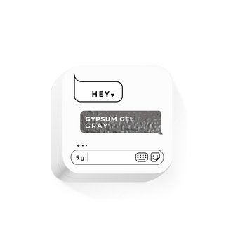 HeyLove Gypsum Gel - Gray