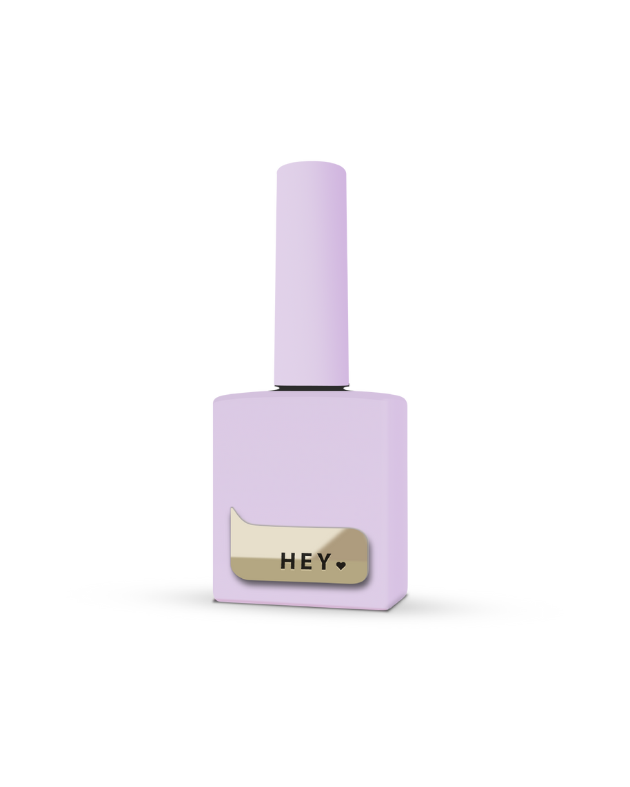 HeyLove Gel Polish - Gray Lilac, 15 ml