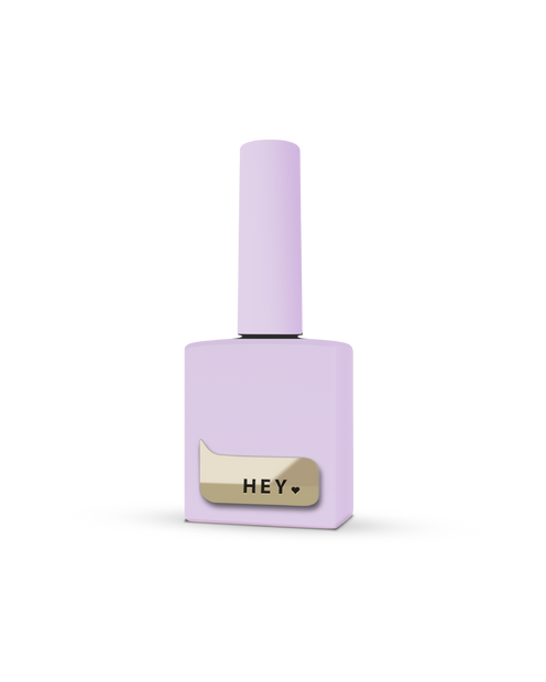 HeyLove Gel Polish - Gray Lilac, 15 ml