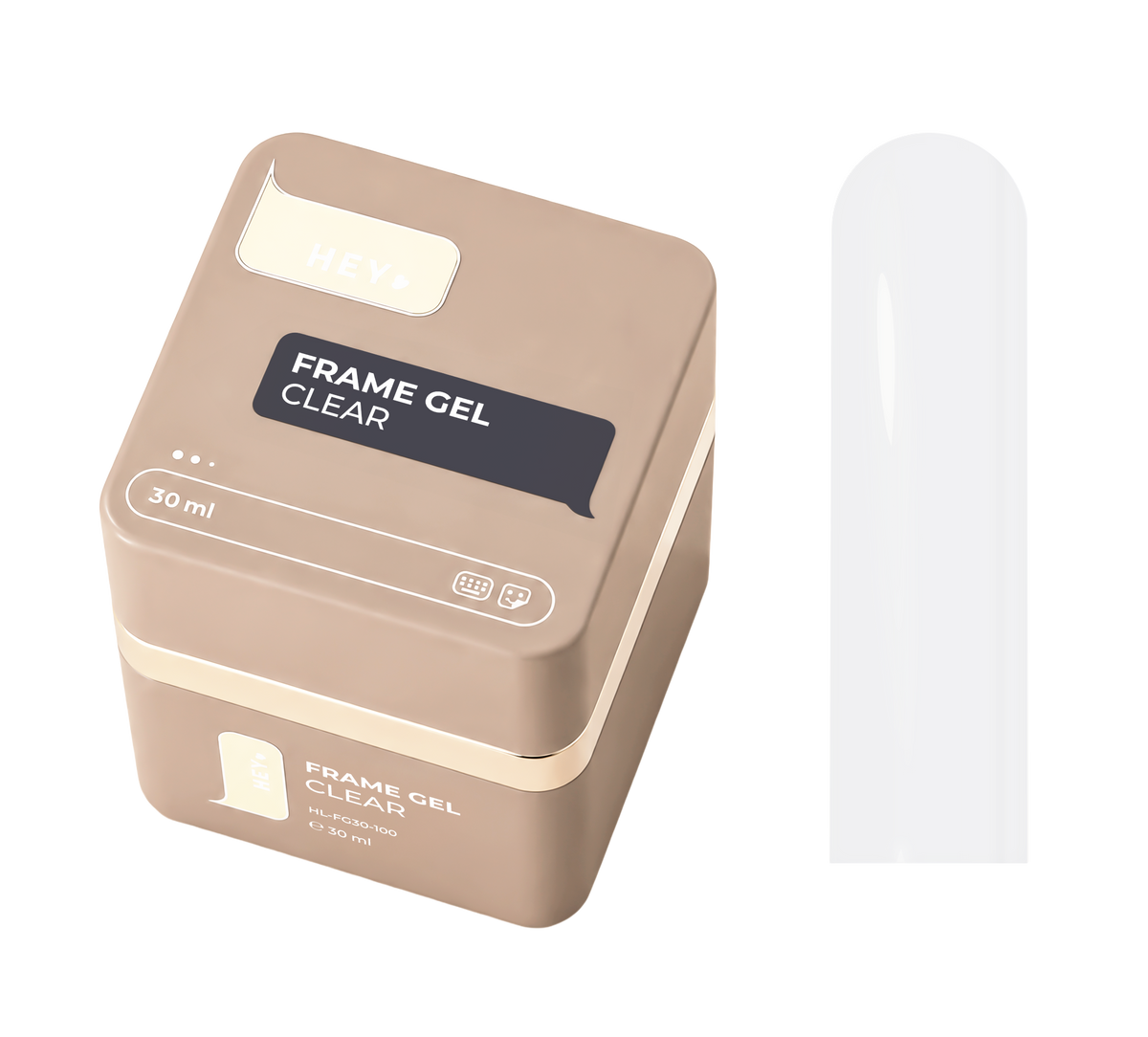 HEYLOVE Frame Builder Gel – CLEAR