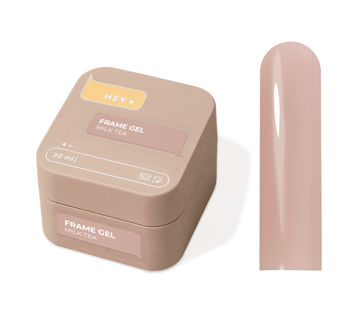 HEYLOVE Frame Builder Gel – Milk Tea