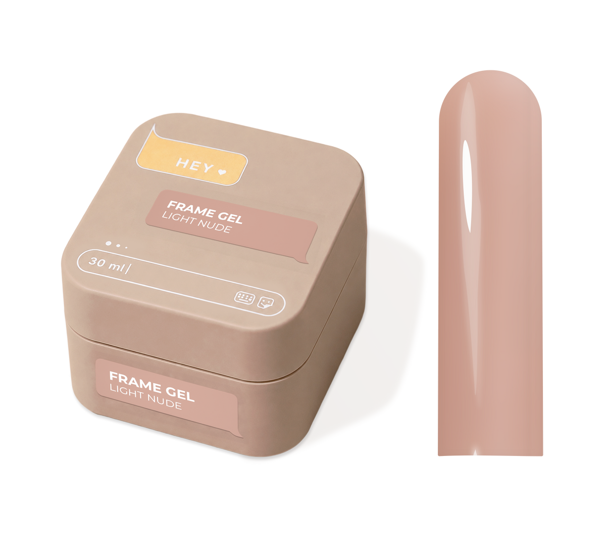 HEYLOVE Frame Builder Gel – Light Nude