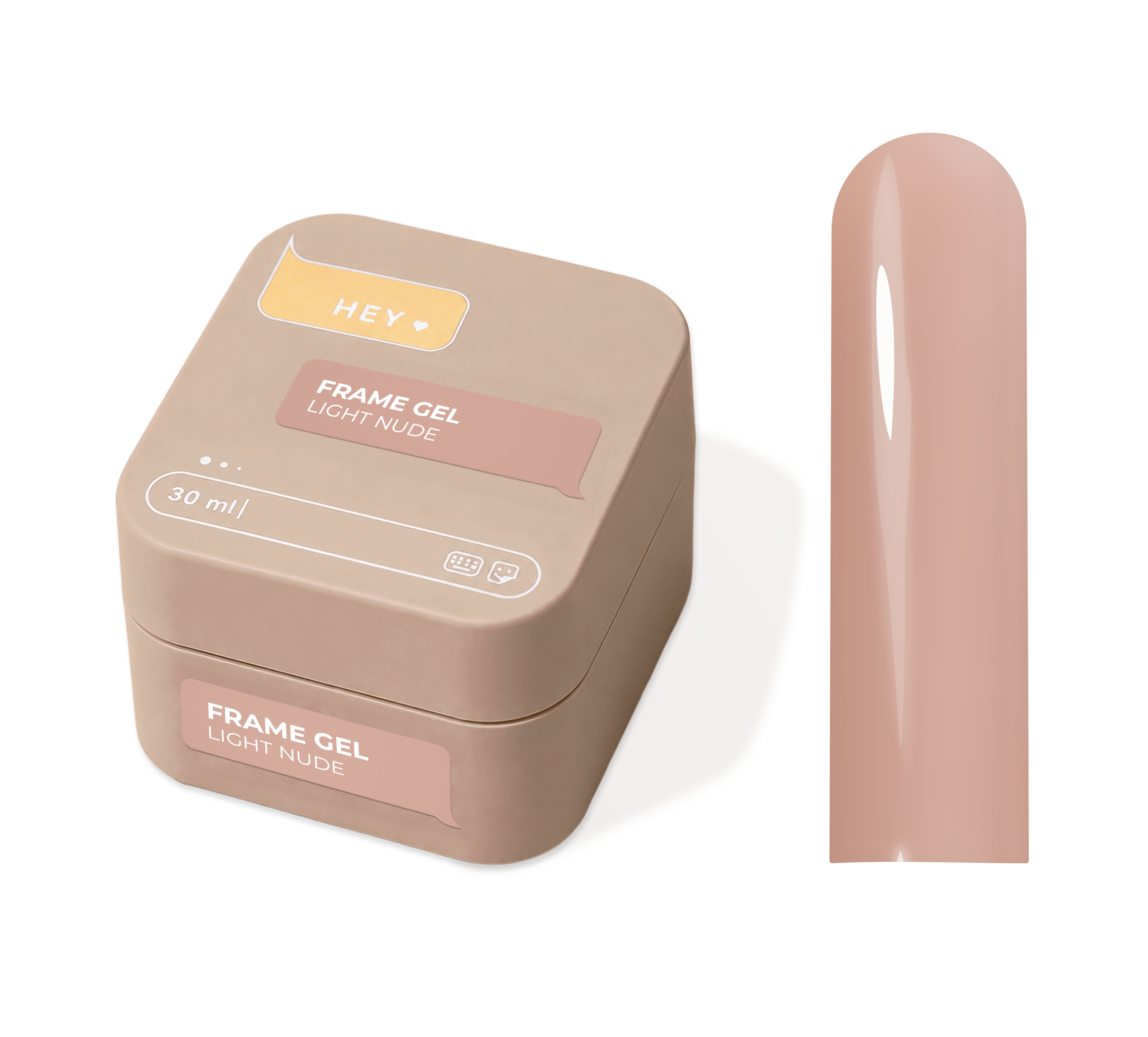HEYLOVE Frame Builder Gel – Light Nude