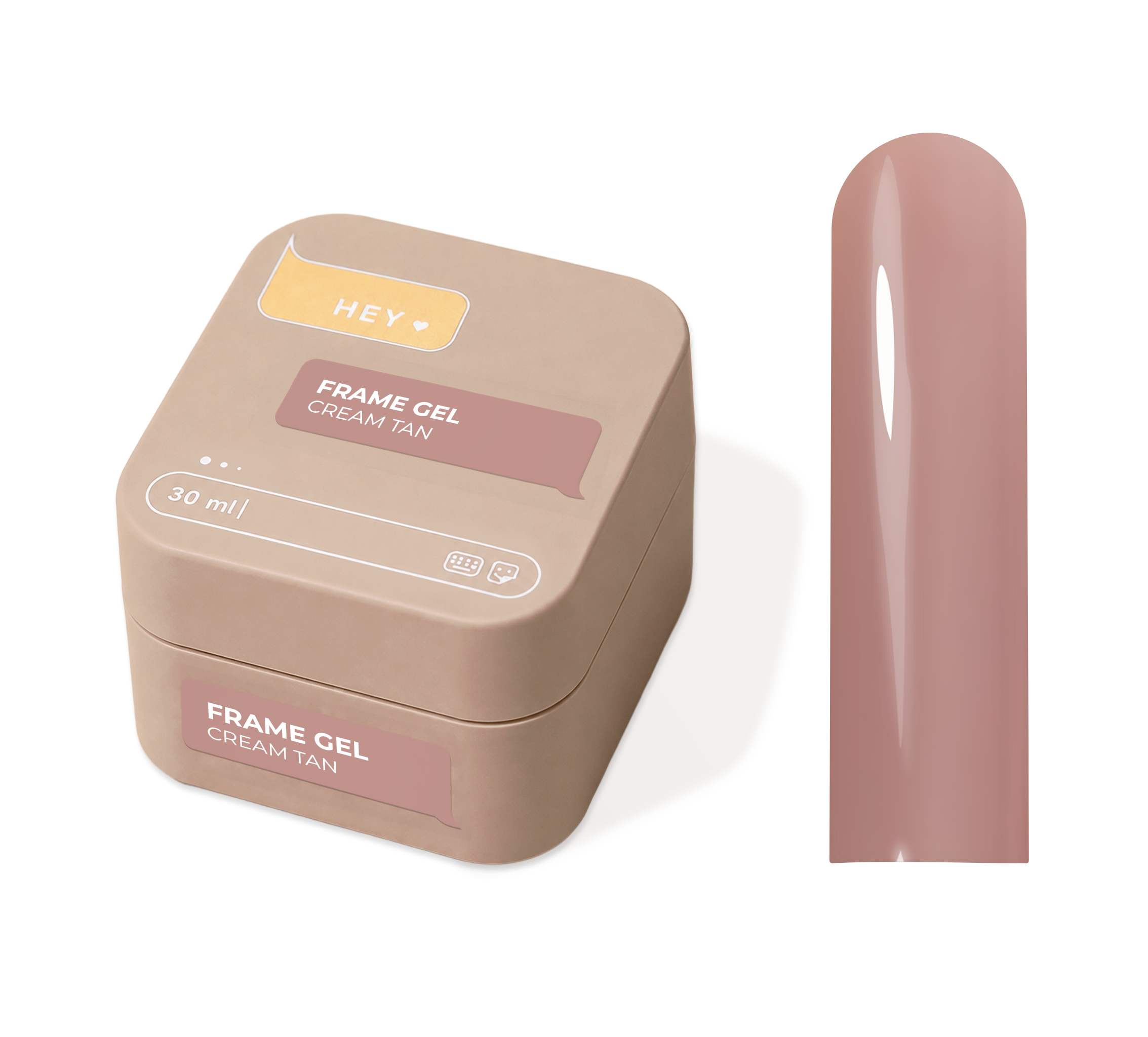 HEYLOVE Frame Builder Gel – Cream Tan