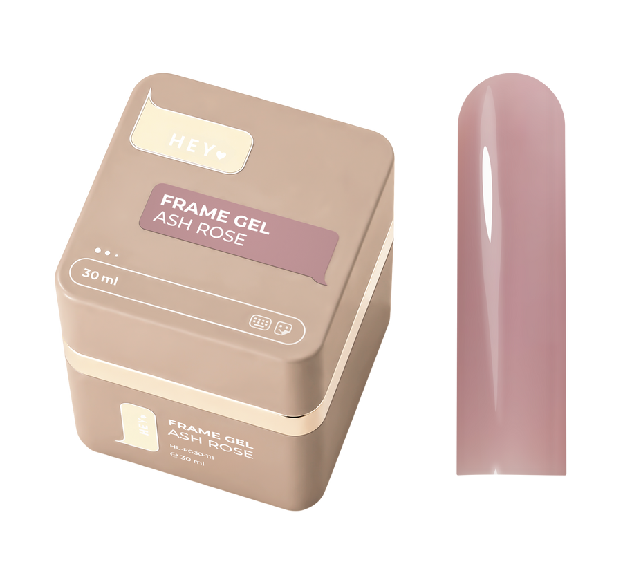 HEYLOVE Frame Builder Gel with Pump – Ash Rose