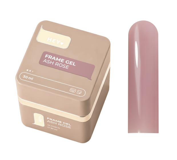 HEYLOVE Frame Builder Gel with Pump – Ash Rose