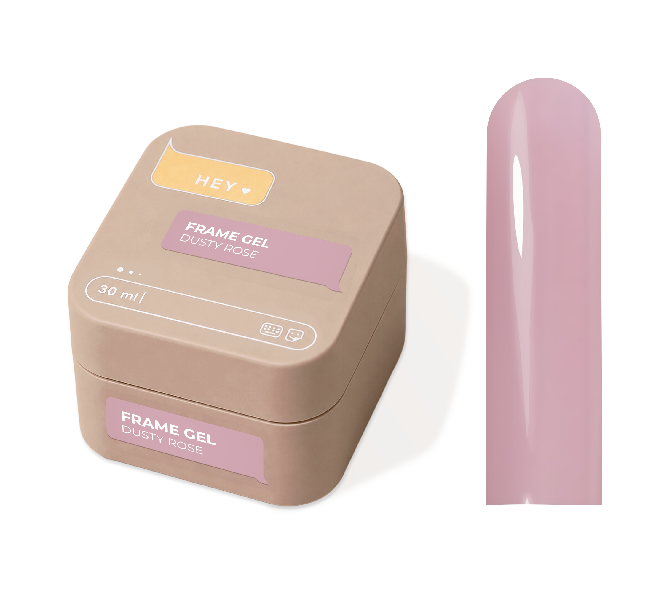 HEYLOVE Frame Builder Gel – Dusty Rose