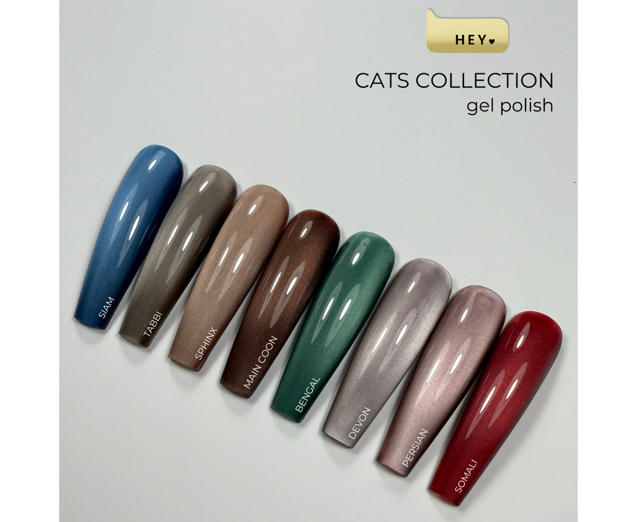 NYHED HeyLove Gel Polish Cateye - MAINE COON