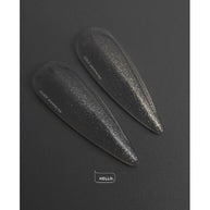 HeyLove Top Coat - Silver shimmer