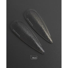 HeyLove Top Coat - Silver shimmer