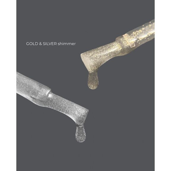 HeyLove Top Coat - Gold shimmer