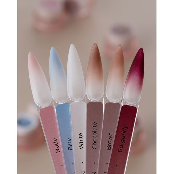 HeyLove Nail cushion set - Ombre gel, Brown