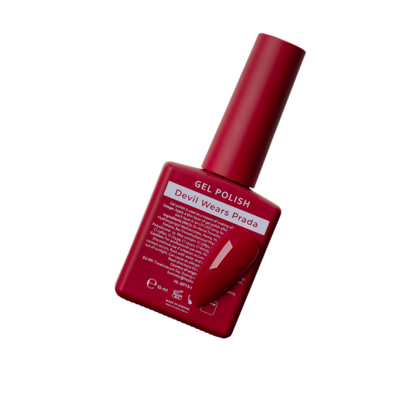 HeyLove Gel Polish - Devil Wears Prada, 15 ml