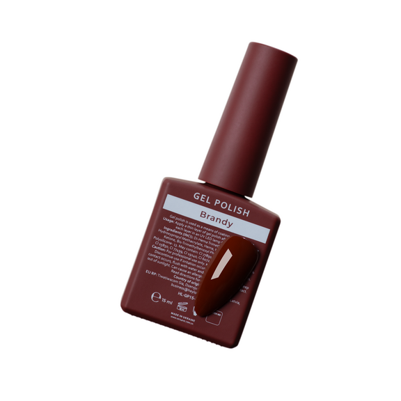 HeyLove Gel Polish - Brandy, 15 ml