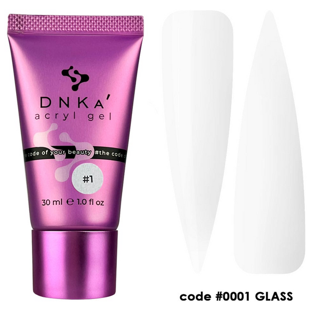DNKa’ Аcryl Gel #0001 Glass (tube)