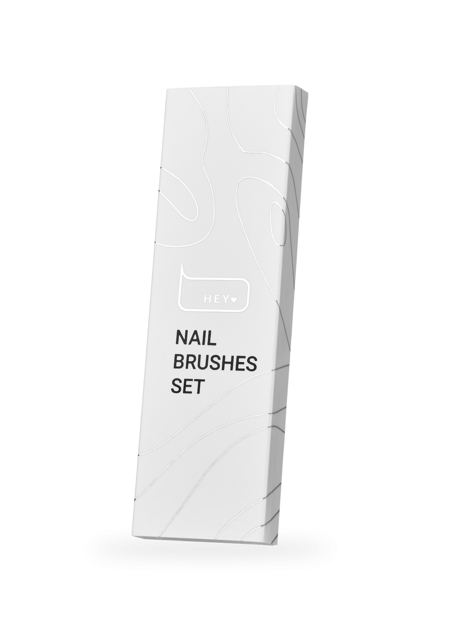 HeyLove Nail Brushes Sæt - 5 stk