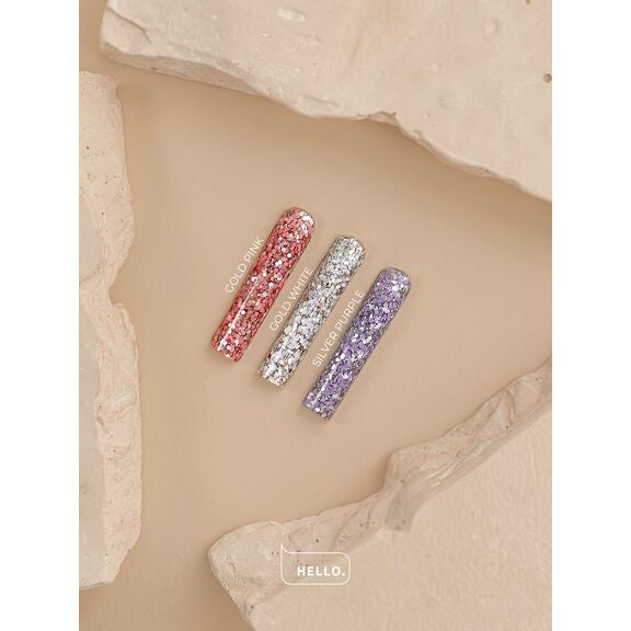 HeyLove Coin Gel - Silver Purple