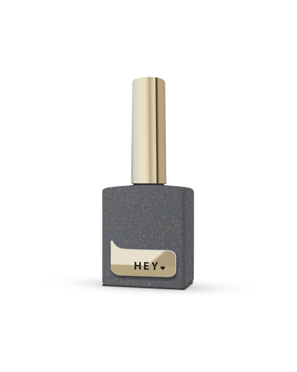 HeyLove Top Coat - Reflective, Silver